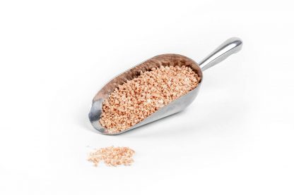 Strawberry Soft Crunch 2-4mm Coated in stainless steel scoop