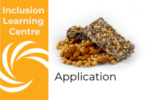 Inclusion Learning Centre - Application - Caramel Fudge, almonds and muesli bar image