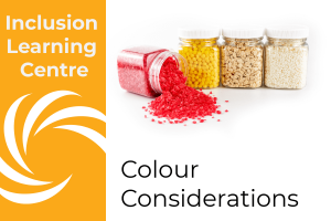 ILC Colour Considerations - 4 jars of colour inclusions