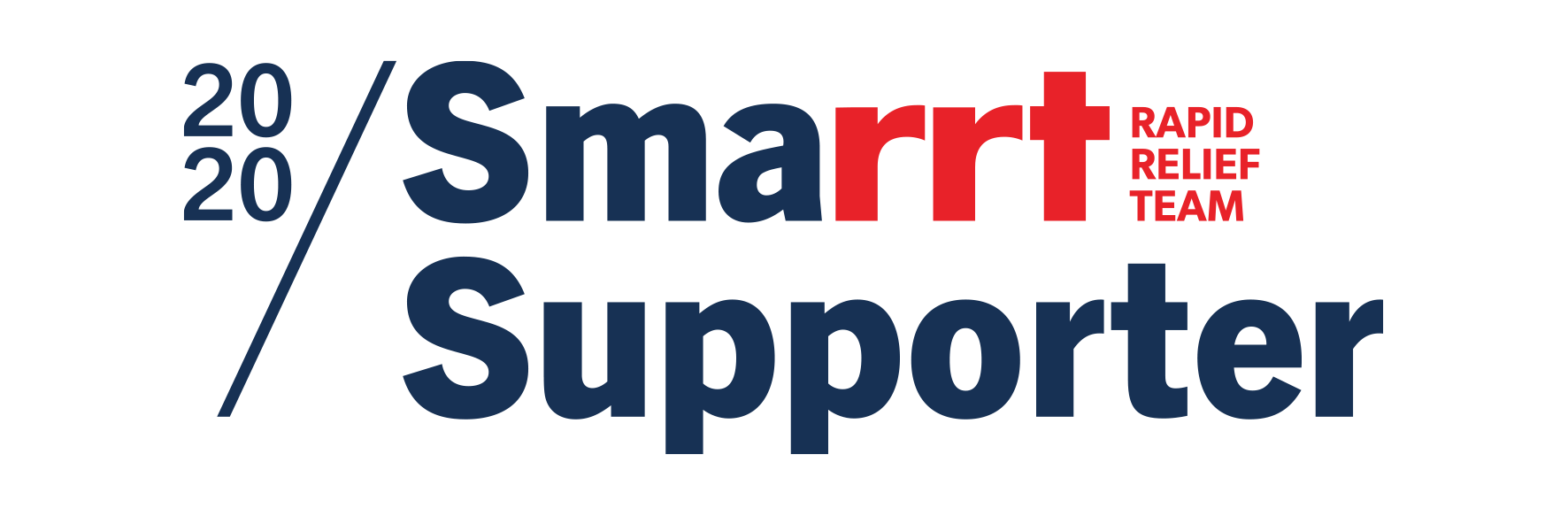 RRT (Rapid Relief Team) 2020 Sma"rrt" Supporter Logo