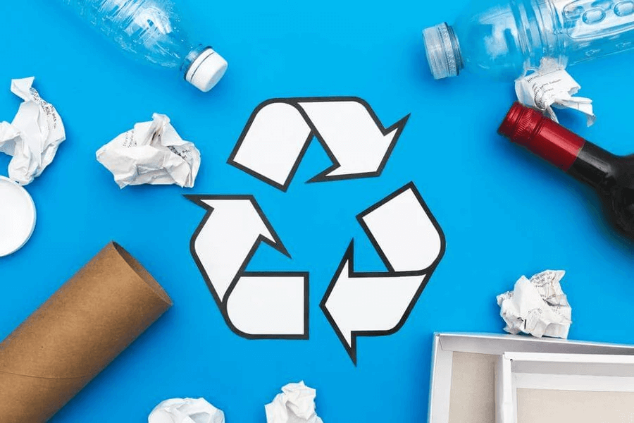 Recycle Symbol and Items